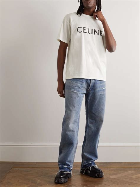 celine green shirt|Celine t shirts for men.